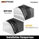 EPMAN 50SETS/CARTON 2PCS Side Fender Vent Decal Trim Cover For Jeep Wrangler JL JLU Gladiator JT 2018-2024 Exterior Accessories EPAA08G45-50T EPMAN 50SETS/CARTON 2PCS Side Fender Vent Decal Trim Cover For Jeep Wrangler JL JLU Gladiator JT 2018-2024 Exterior Accessories EPAA08G45-50T