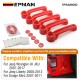 EPMAN 20SETS/CARTON 5PCS/SET Door Handle Cover & Tailgate Handle Cover ABS Exterior Trim Kits For 2007-2018 Jeep Wrangler JK JKU/ 2008-2012 Jeep Liberty / 2007-2011 Dodge Nitro EPAA08G63-20T EPMAN 20SETS/CARTON 5PCS/SET Door Handle Cover & Tailgate Handle Cover ABS Exterior Trim Kits For 2007-2018 Jeep Wrangler JK JKU/ 2008-2012 Jeep Liberty / 2007-2011 Dodge Nitro EPAA08G63-20T