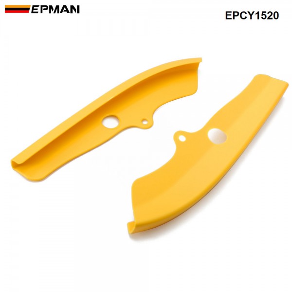 EPMAN 20SETS/CARTON Front Lip Splitter Covers Protector For Dodge Challenger SRT Scat 15-20 EPCY1520-20T