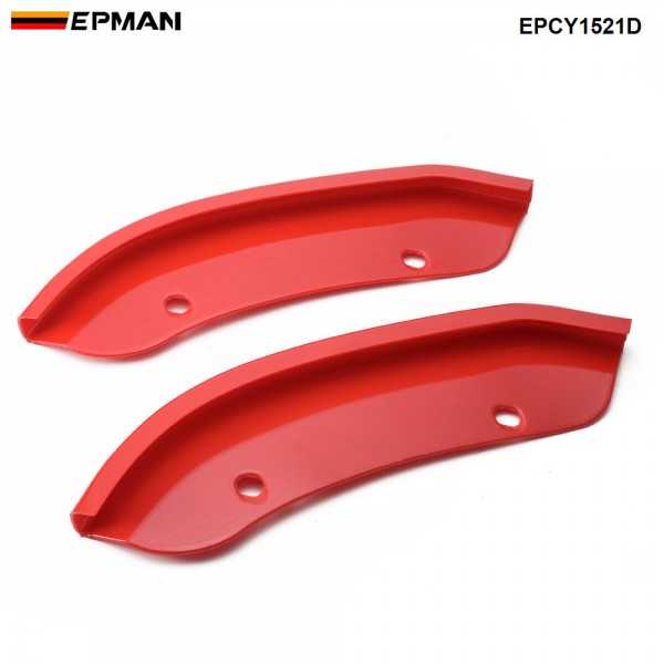 EPMAN 20SETS/CARTON Front Splitter Bumper Lip Protector Replacement for Dodge Challenger SRT Hellcat 2015-2021 EPCY1521D-20T