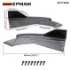 EPMAN 10SETS/CARTON Carbon Fiber ABS Universal Protector Car Rear Bumper Lip Strip Spoiler Side Skirt Anti Scratch Protector EPCY2248-10T