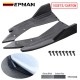EPMAN 10SETS/CARTON Carbon Fiber ABS Universal Protector Car Rear Bumper Lip Strip Spoiler Side Skirt Anti Scratch Protector EPCY2248-10T EPMAN 10SETS/CARTON Carbon Fiber ABS Universal Protector Car Rear Bumper Lip Strip Spoiler Side Skirt Anti Scratch Protector EPCY2248-10T