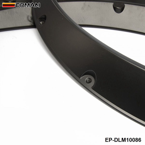 EPMAN - 40 PCS/ Carton Fender Flares Arch Wheel Eyebrow Protector/mudguards Sticker Universal EPDLM10086-40PCS