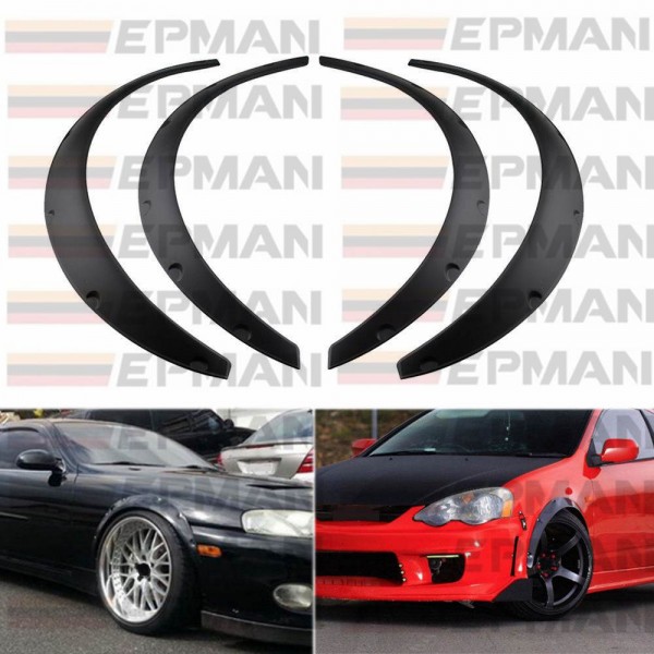 EPMAN - 40 PCS/ Carton Fender Flares Arch Wheel Eyebrow Protector/mudguards Sticker Universal EPDLM10086-40PCS EPMAN - 40 PCS/ Carton Fender Flares Arch Wheel Eyebrow Protector/mudguards Sticker Universal EPDLM10086-40PCS