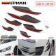 EPMAN 30SETS/CARTON Universal 6PCS/SET ABS Car Body Auto Anti-Collision Strip Decoration Bumper Lip Spoiler Valence Chin Diffuser Canards Trim Kit For Most Cars EPFD007-30T EPMAN 30SETS/CARTON Universal 6PCS/SET ABS Car Body Auto Anti-Collision Strip Decoration Bumper Lip Spoiler Valence Chin Diffuser Canards Trim Kit For Most Cars EPFD007-30T