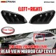 EPMAN - 20SETS/CARTON Car Side Door Rear View Mirror Cover Cap Add-on For Honda For Civic 2016-2020 Car Rearview Mirror Cap Covers EPHSC1620-20T