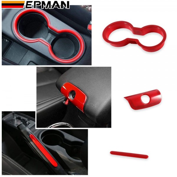 EPMAN 30SETS/CARTON 28 PCS Full Set Interior Decoration Trim Kit For Jeep Wrangler JK JKU 2011-2018 EPNST11JP28-30T EPMAN 30SETS/CARTON 28 PCS Full Set Interior Decoration Trim Kit For Jeep Wrangler JK JKU 2011-2018 EPNST11JP28-30T
