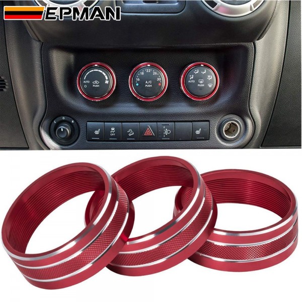 EPMAN 30SETS/CARTON 28 PCS Full Set Interior Decoration Trim Kit For Jeep Wrangler JK JKU 2011-2018 EPNST11JP28-30T EPMAN 30SETS/CARTON 28 PCS Full Set Interior Decoration Trim Kit For Jeep Wrangler JK JKU 2011-2018 EPNST11JP28-30T