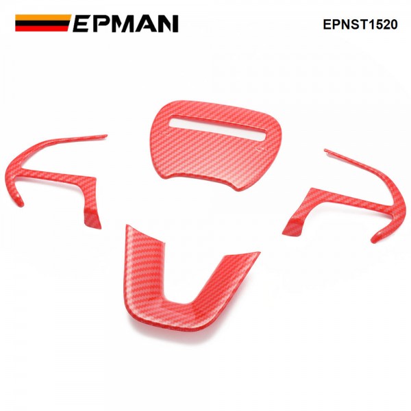 EPMAN 100SETS/CARTON Steering Wheel Cover Trim for 15+ Dodge Challenger,Charger,Durango EPNST1520-100T EPMAN 100SETS/CARTON Steering Wheel Cover Trim for 15+ Dodge Challenger,Charger,Durango EPNST1520-100T
