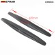 EPMAN 2PCS Car Bumper Protector Front Body Corner Lip Bumper Side Guard Rear Back Protection Carbon Fiber Stickers EPPD510