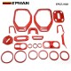 EPMAN 20SETS/CARTON 21PCS/SET Car Interior Accessories-Air Conditioning & Switch Button& Reading Light & Steering Wheel etc for Jeep Wrangler & Gladiator 2018- 2022 EPQTJ1821-20T 