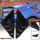 EPMAN 20SETS/CARTON Rear Quarter Side Window Scoop Louver Air Vent Cover Fit for Honda Civic 16-20 EPSY1620HD-20T