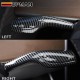 EPMAN Real Carbon Fiber For Tesla Model 3 Model Y Gear Shift Cover Gear Lever Steering Wheel Accessories Steering Wheel Lever Auto Parts EPTSL03YCB