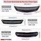 EPMAN 20SETS/CARTON Front Hood Grille Grill Air Flow Intake Mesh Fit for Honda Civic 1996-2003 JDM Type-R Style ABS Bumper Grille