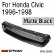 EPMAN 20PCS/CARTON Front Hood Grille Grill Air Flow Intake Mesh Fit for Honda Civic 1996-2003 JDM Type-R Style ABS Bumper Grille EPMAN 20PCS/CARTON Front Hood Grille Grill Air Flow Intake Mesh Fit for Honda Civic 1996-2003 JDM Type-R Style ABS Bumper Grille