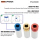 EPMAN 1/2 Inch Drive Metric Extra Thin Wall Deep Wheel Protector Impact Socket Set 17mm 19mm 21mm EPAA18G00K