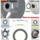 EPMAN Hub Centric Rings Wheel Center Hub Ring Bore Spacer Aluminum Alloy (4pcs/set) High Speed Driving EPAA18G04