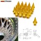 EPMAN -25PCS/Pack Plastic Spike Wheel Rivets For Wheel Rims Cap Lip Screw Bolt Tires 