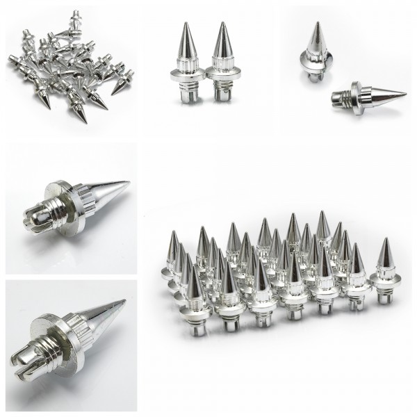 EPMAN -25PCS/Pack Plastic Spike Wheel Rivets For Wheel Rims Cap Lip Screw Bolt Tires EPMAN -25PCS/Pack Plastic Spike Wheel Rivets For Wheel Rims Cap Lip Screw Bolt Tires
