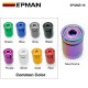 EPMAN Car Tire Valve Stem Caps 4PCS/PACK Auto Wheel Tyre Air Stems Cover Anti-Theft Dust-Proof Colored Bling Aluminum Valve Stem Caps EPQMZ118