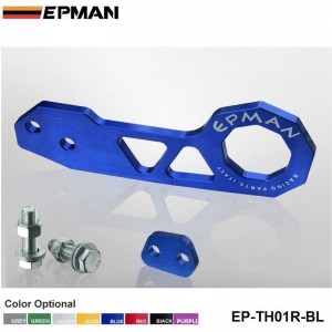 EPMAN Billet Aluminium Rear Tow Hook Universal Car For Skyline 200SX R33 S13 S14 EP-TH01R