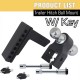 (MOQ:2 SETS) EPMAN Adjustable Trailer Hitch 2" Receiver 6" Drop/Rise Drop Hitch 12500 LBS GTW Ball Mount 2" 2-5/16" Dual Towing Ball Double Locks EPAA12G12