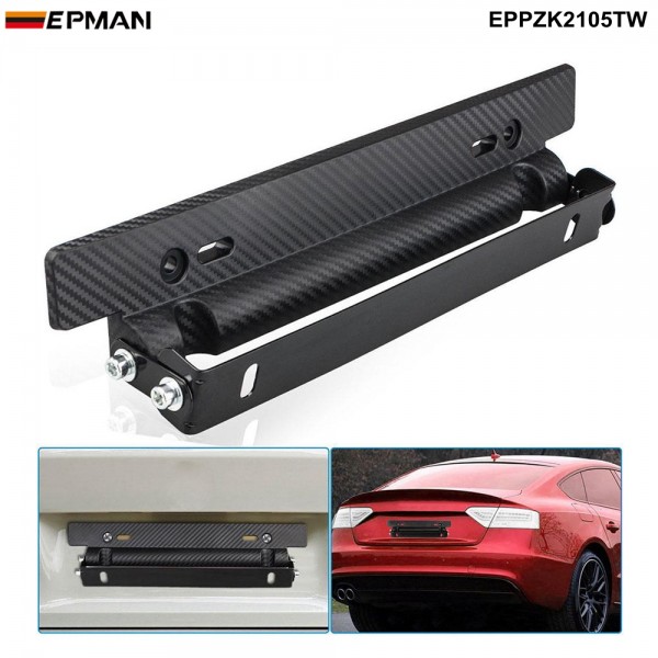 50pcs/carton Adjustable Racing License Plate Holder 3D Carbon Fiber Universal for Vios City Waja Kancil Kelisa Kenari Civic Accord Gen2 EPAA01G53 50pcs/carton Adjustable Racing License Plate Holder 3D Carbon Fiber Universal for Vios City Waja Kancil Kelisa Kenari Civic Accord Gen2 EPAA01G53