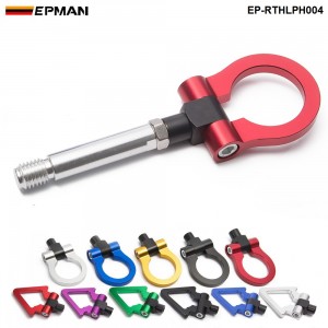EPMAN  Japan Model Car Auto Trailer Tow Hook Ring Eye Towing Front Rear Aluminum For Honda FIT 08 EP-RTHLPH004