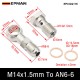 M14x1.5mm To AN6-6  +$0.60