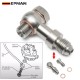 EPMAN Stainless Steel M10 / M11 x 1.0 / M12 / M14 x 1.5 To AN4 Or AN6-6 Banjo Bolts Brake Line Fittings Adapter Thread Single Banjo Bolt Universal EPMAN Stainless Steel M10 / M11 x 1.0 / M12 / M14 x 1.5 To AN4 Or AN6-6 Banjo Bolts Brake Line Fittings Adapter Thread Single Banjo Bolt Universal