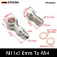 M11 x 1.0 mm To AN4 +$0.80