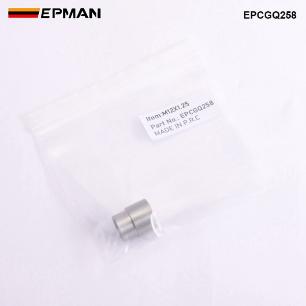 EPMAN Oxygen Sensor Recessed Weld Bung Mild Steel M12*1.25 Thread Fits All O2 Sensors Cars, Trucks, Motorcycles EPCGQ258 EPMAN Oxygen Sensor Recessed Weld Bung Mild Steel M12*1.25 Thread Fits All O2 Sensors Cars, Trucks, Motorcycles EPCGQ258