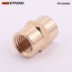 EPMAN Multi-Purpose 1/4" NPT Or 1/8" NPT Thread Female Hex Union Coupling Fitting Connector for Water/Oil/LPG/Natural Gas Piping EPMAN Multi-Purpose 1/4" NPT Or 1/8" NPT Thread Female Hex Union Coupling Fitting Connector for Water/Oil/LPG/Natural Gas Piping