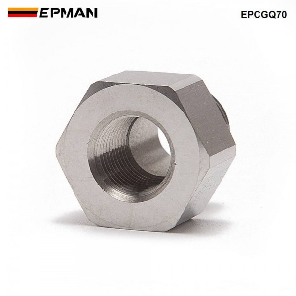 EPMAN M12x1.5 Or M16x1.5 Male to 1/8" NPT Female Gauge Sensor Sender Stainless Steel Reducer Adapter