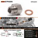 EPMAN M12x1.5 Or M16x1.5 Male to 1/8" NPT Female Gauge Sensor Sender Stainless Steel Reducer Adapter