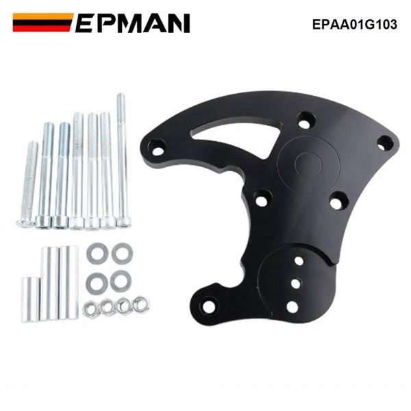 EPMAN High Mount Bracket For LSTLS2 3 LS6 Vortec Truck LQ A/C Compressor LS R4 EPAA01G103