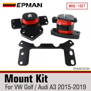 EPMAN Motor Transmission Mount Kit For 15-19 VW GTI GOIf R MK7 2.0T Replacement Engine EPAA01G104