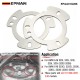 EPMAN Upgrade Your Car with 2.5mm Stainless Steel Shock Tower Plates For BMW E46 320i/323i/325i/328i/330i 2002-2006 EPAA01G266 EPMAN Upgrade Your Car with 2.5mm Stainless Steel Shock Tower Plates For BMW E46 320i/323i/325i/328i/330i 2002-2006 EPAA01G266