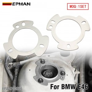 EPMAN Upgrade Your Car with 2.5mm Stainless Steel Shock Tower Plates For BMW E46 320i/323i/325i/328i/330i 2002-2006 EPAA01G266