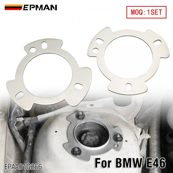 EPMAN Upgrade Your Car with 2.5mm Stainless Steel Shock Tower Plates For BMW E46 320i/323i/325i/328i/330i 2002-2006 EPAA01G266 EPMAN Upgrade Your Car with 2.5mm Stainless Steel Shock Tower Plates For BMW E46 320i/323i/325i/328i/330i 2002-2006 EPAA01G266