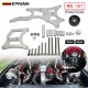 EPMAN LS Truck Alternator & Power Steering Bracket Billet Aluminium For Chevrolet LQ4 LQ9 LY5 4.8L 5.3L 6.0L EPAA01G304