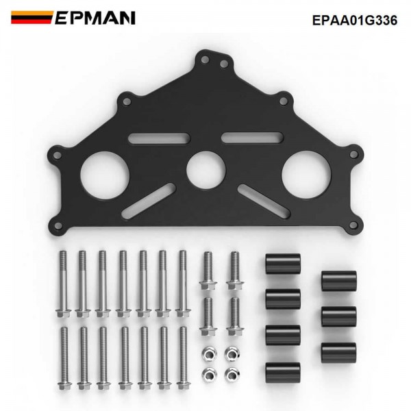 EPMAN Heavy Duty 1/2 inch Thick Engine Adapter Plate For Chevrolet LS1 LT4 V8 Engine Stand EPAA01G336