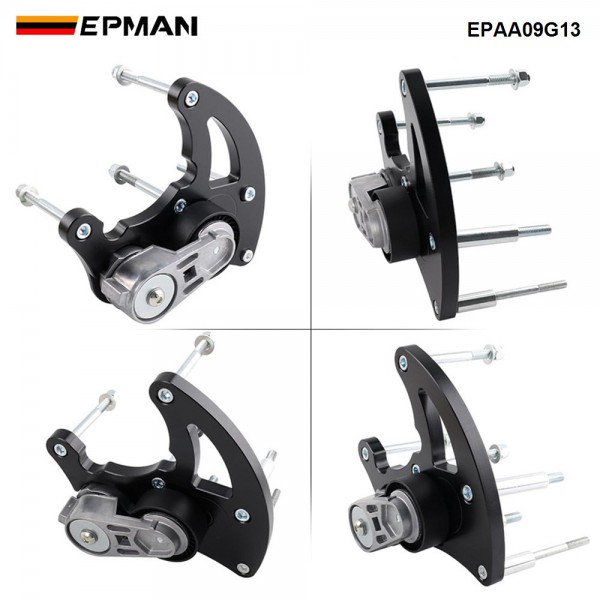 EPMAN LS Swap R4 AC Compressor High Mount Bracket Kit with Belt Tensioner for Chevrolet GMC SUV Truck Vortec Engines LS1 LS2 LS3 LS6 EPAA09G13 EPMAN LS Swap R4 AC Compressor High Mount Bracket Kit with Belt Tensioner for Chevrolet GMC SUV Truck Vortec Engines LS1 LS2 LS3 LS6 EPAA09G13