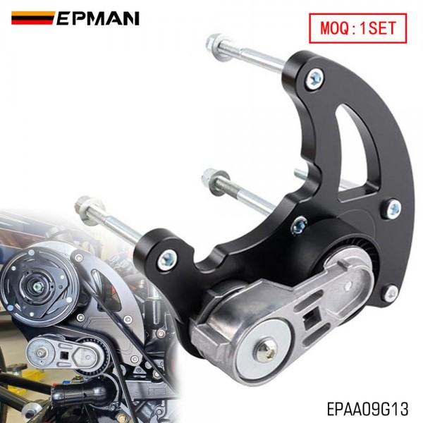 EPMAN LS Swap R4 AC Compressor High Mount Bracket Kit with Belt Tensioner for Chevrolet GMC SUV Truck Vortec Engines LS1 LS2 LS3 LS6 EPAA09G13 EPMAN LS Swap R4 AC Compressor High Mount Bracket Kit with Belt Tensioner for Chevrolet GMC SUV Truck Vortec Engines LS1 LS2 LS3 LS6 EPAA09G13