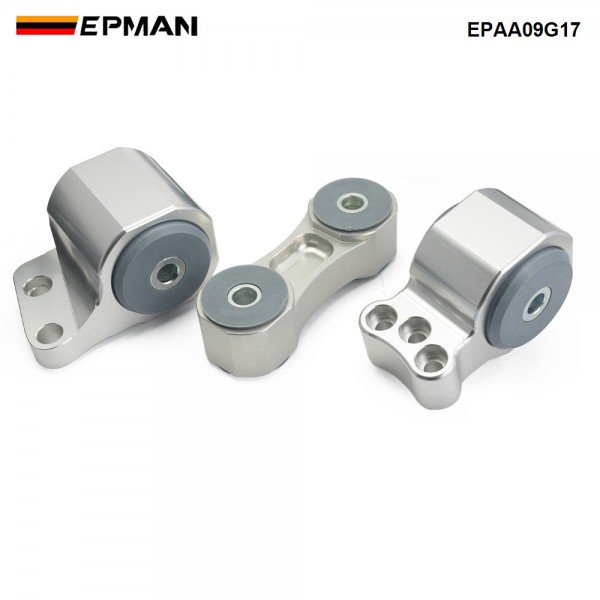 EPMAN Engine Mount Bracket Support bracket Set For Honda Civic CRX with K Series Engine TSX Transmission EPAA09G17