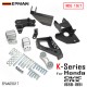 EPMAN Engine Mount Bracket Support bracket Set For Honda Civic CRX with K Series Engine TSX Transmission EPAA09G17 EPMAN Engine Mount Bracket Support bracket Set For Honda Civic CRX with K Series Engine TSX Transmission EPAA09G17