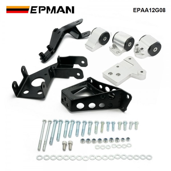 EPMAN Engine Mount Bracket For Honda Civic 92-95 EG/ for Integra 94-01 K20 K24 K-Swap EPAA12G08 EPMAN Engine Mount Bracket For Honda Civic 92-95 EG/ for Integra 94-01 K20 K24 K-Swap EPAA12G08