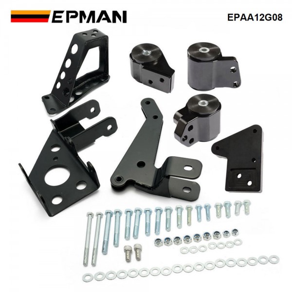 EPMAN Engine Mount Bracket For Honda Civic 92-95 EG/ for Integra 94-01 K20 K24 K-Swap EPAA12G08 EPMAN Engine Mount Bracket For Honda Civic 92-95 EG/ for Integra 94-01 K20 K24 K-Swap EPAA12G08