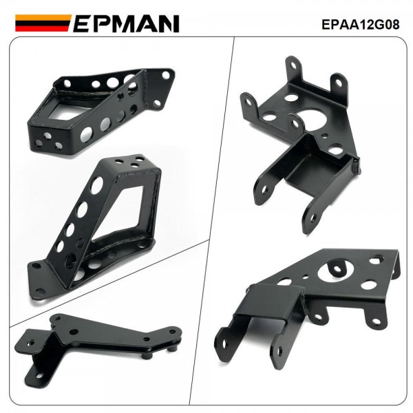 EPMAN Engine Mount Bracket For Honda Civic 92-95 EG/ for Integra 94-01 K20 K24 K-Swap EPAA12G08 EPMAN Engine Mount Bracket For Honda Civic 92-95 EG/ for Integra 94-01 K20 K24 K-Swap EPAA12G08