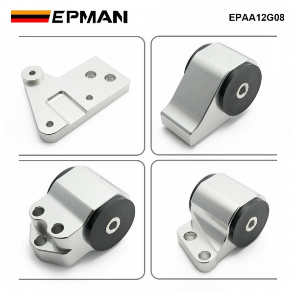 EPMAN Engine Mount Bracket For Honda Civic 92-95 EG/ for Integra 94-01 K20 K24 K-Swap EPAA12G08